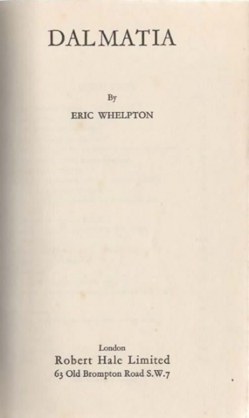 Whelpton Eric: Dalmatia